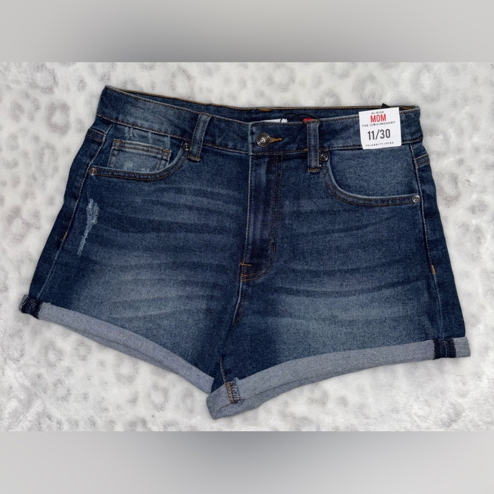 NWT Celebrity Pink Mom Jean Shorts
